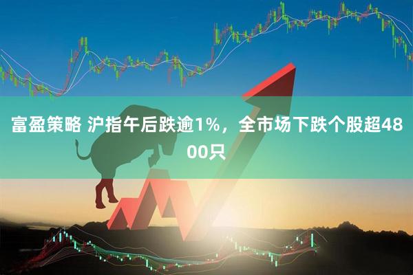 富盈策略 沪指午后跌逾1%，全市场下跌个股超4800只