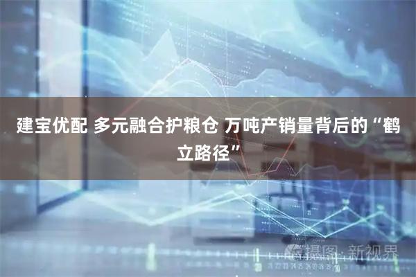 建宝优配 多元融合护粮仓 万吨产销量背后的“鹤立路径”