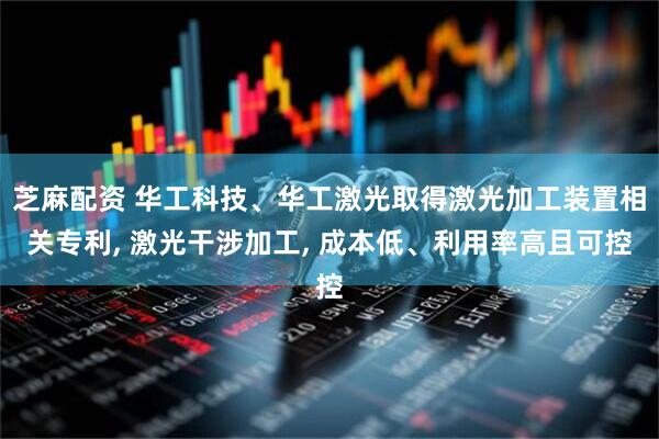 芝麻配资 华工科技、华工激光取得激光加工装置相关专利, 激光干涉加工, 成本低、利用率高且可控